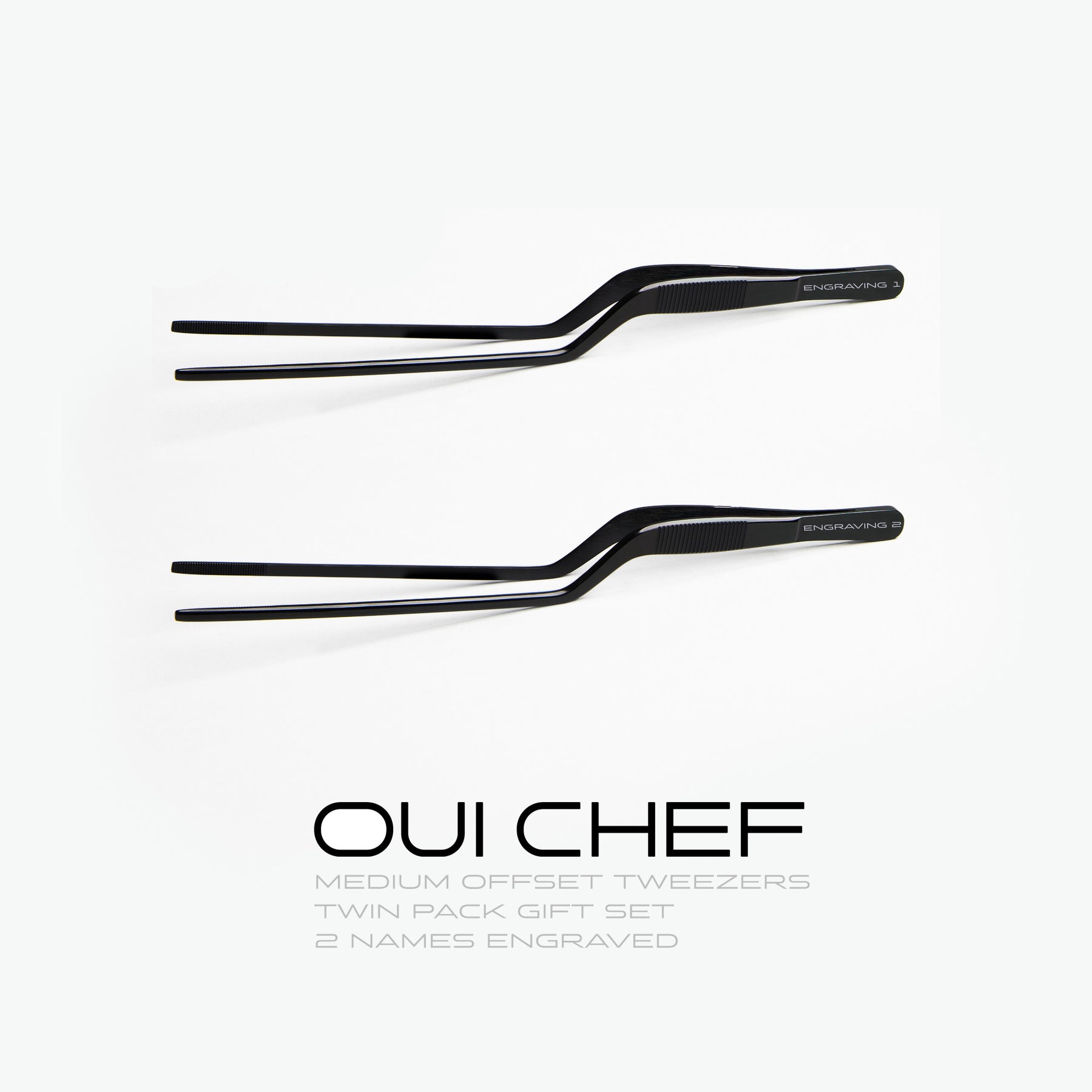 Oui-Chef-20cm-Offset-Regular-Twin-pack-black