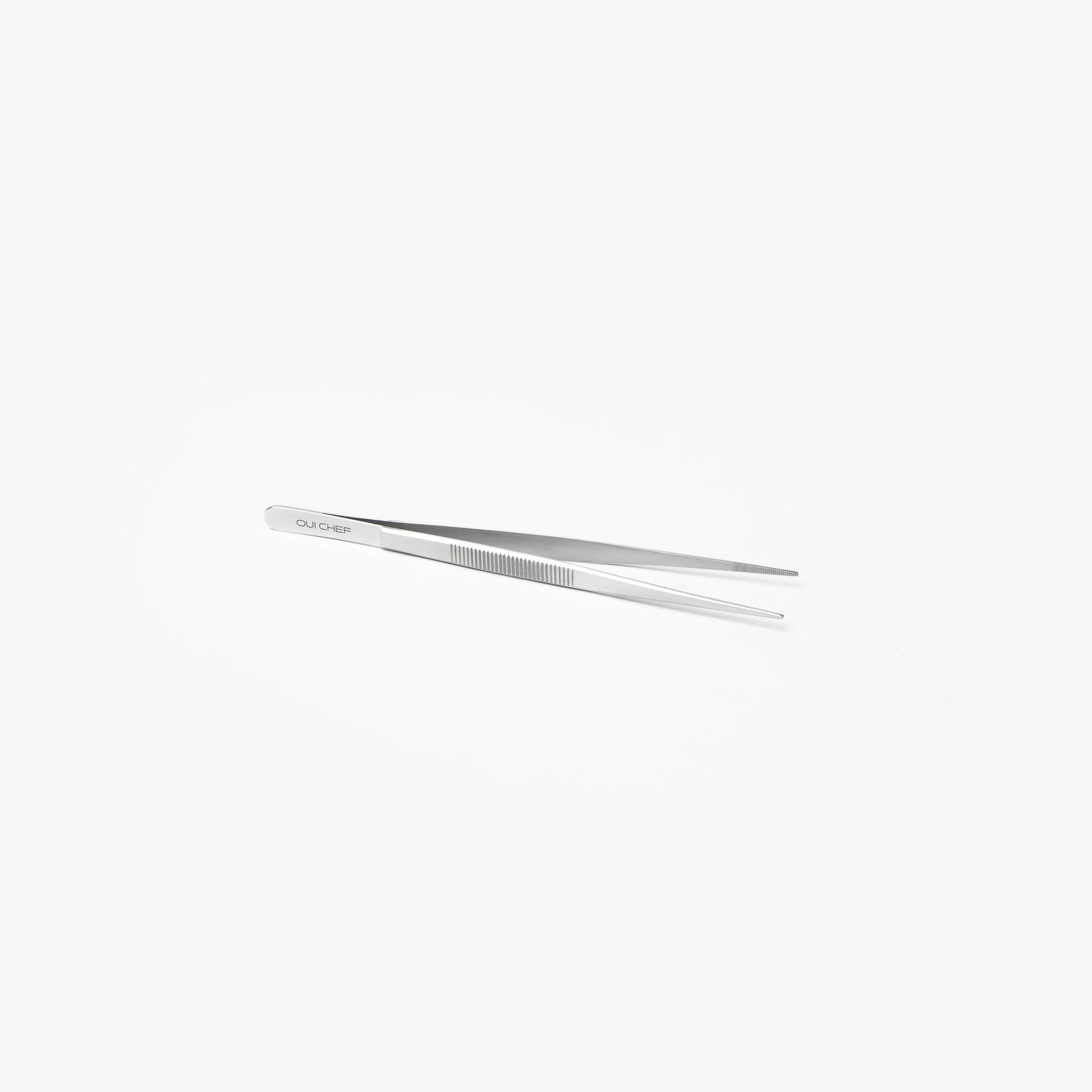 Oui_Chef_15.5cm_Straight_SuperFine_Tweezers_Chrome