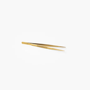 Oui_Chef_15.5cm_Straight_SuperFine_Tweezers_Gold