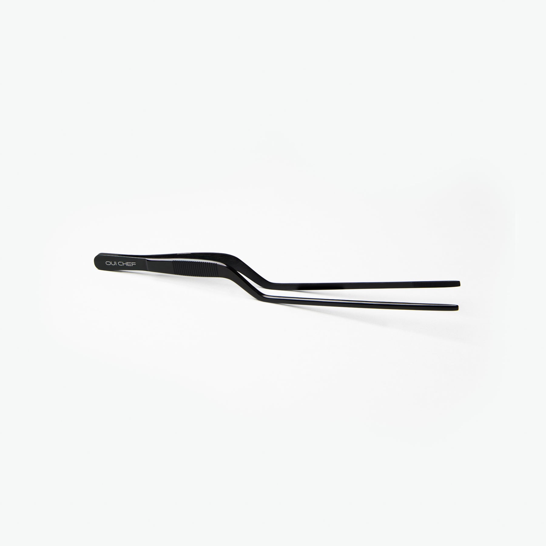 Oui_Chef_20cm_Offset_Regular_Tweezers_Black