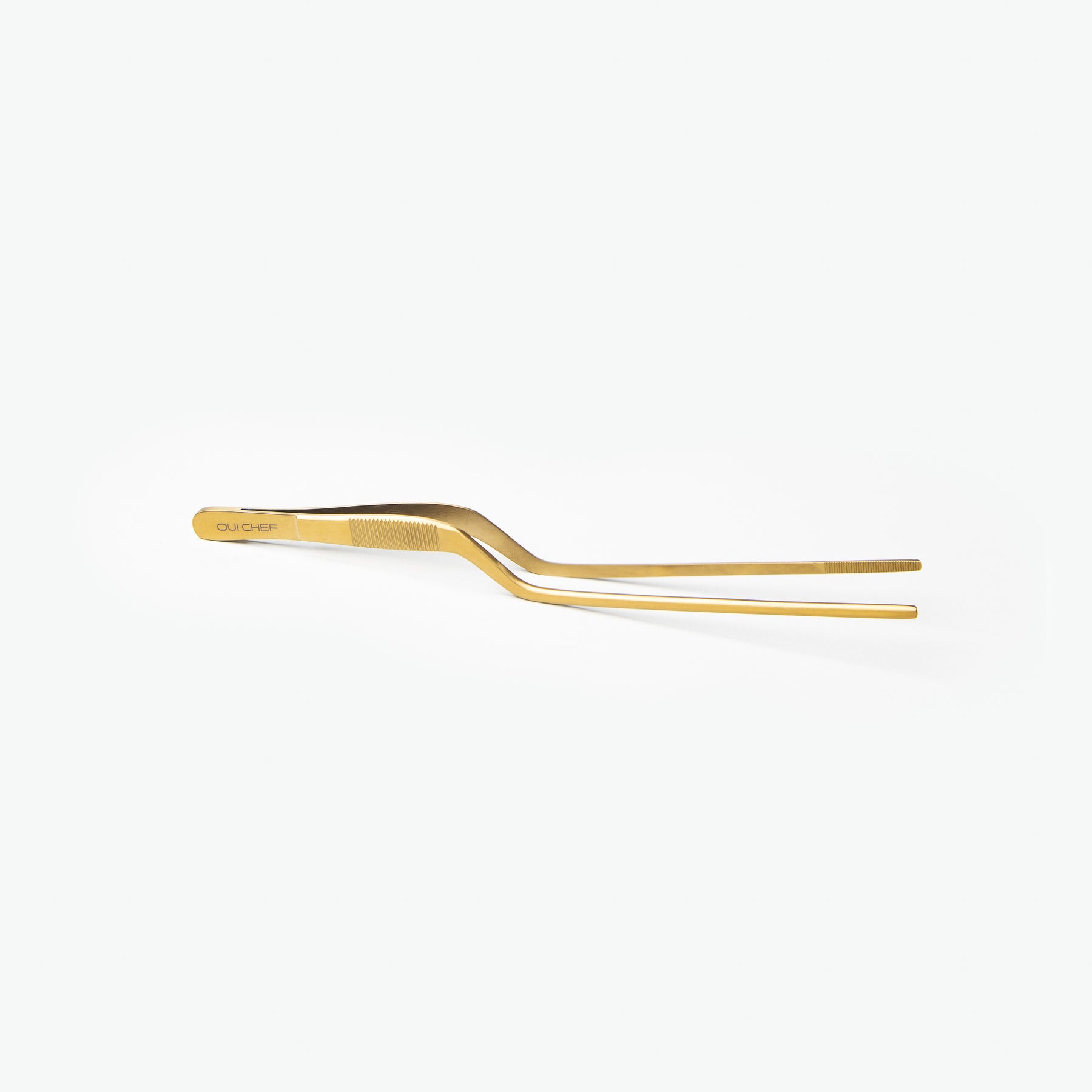 Oui_Chef_20cm_Offset_Regular_Tweezers_Gold