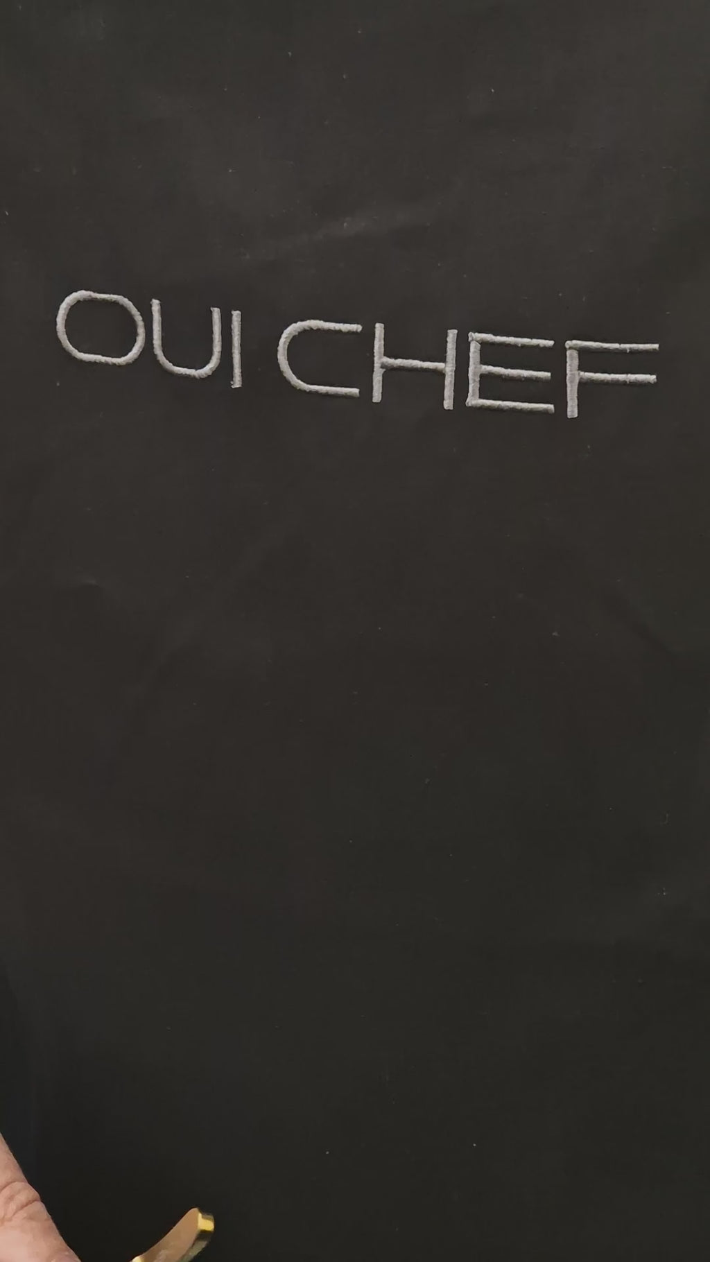 Oui Chef Video HoldFast Magnetic Chef's Pin