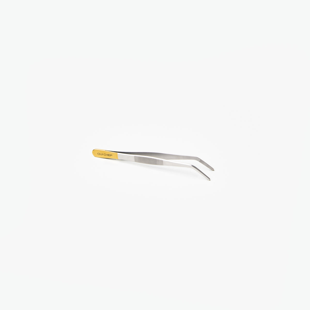 Oui-Chef-14cm-Angled-Tip-Regular-Tweezers-Gold-Top