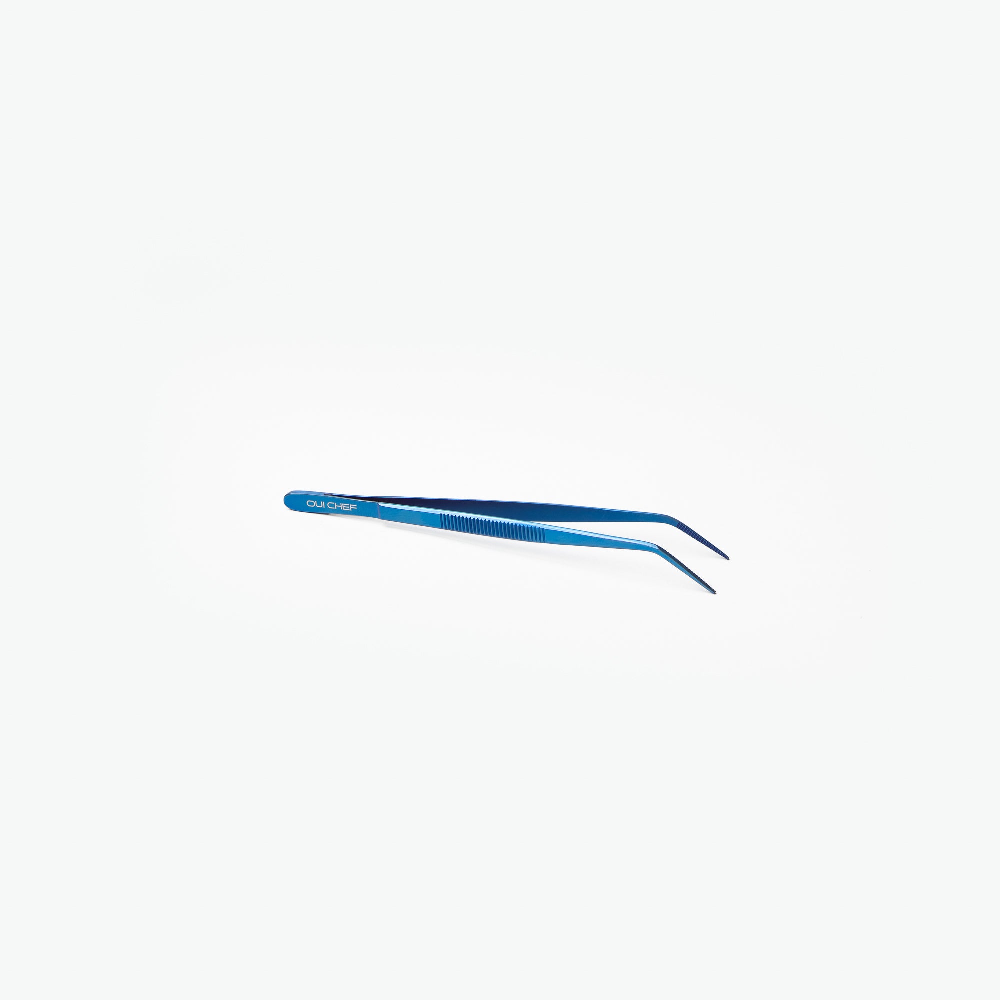 Oui-Chef-14cm-Angled-Tip-Superfine-Tweezers-Blue