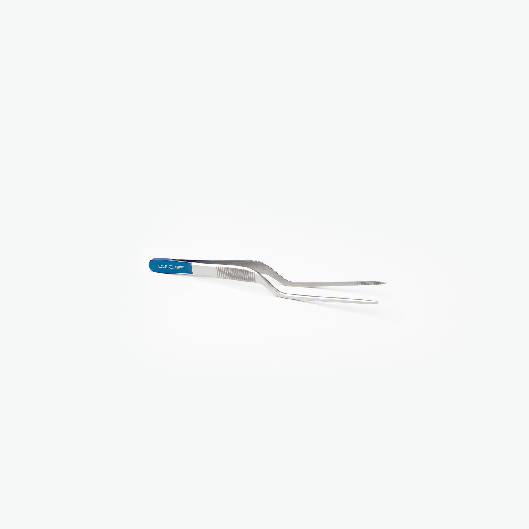    Oui-Chef-14cm-Offset-Regular-Tweezers-Blue-Top