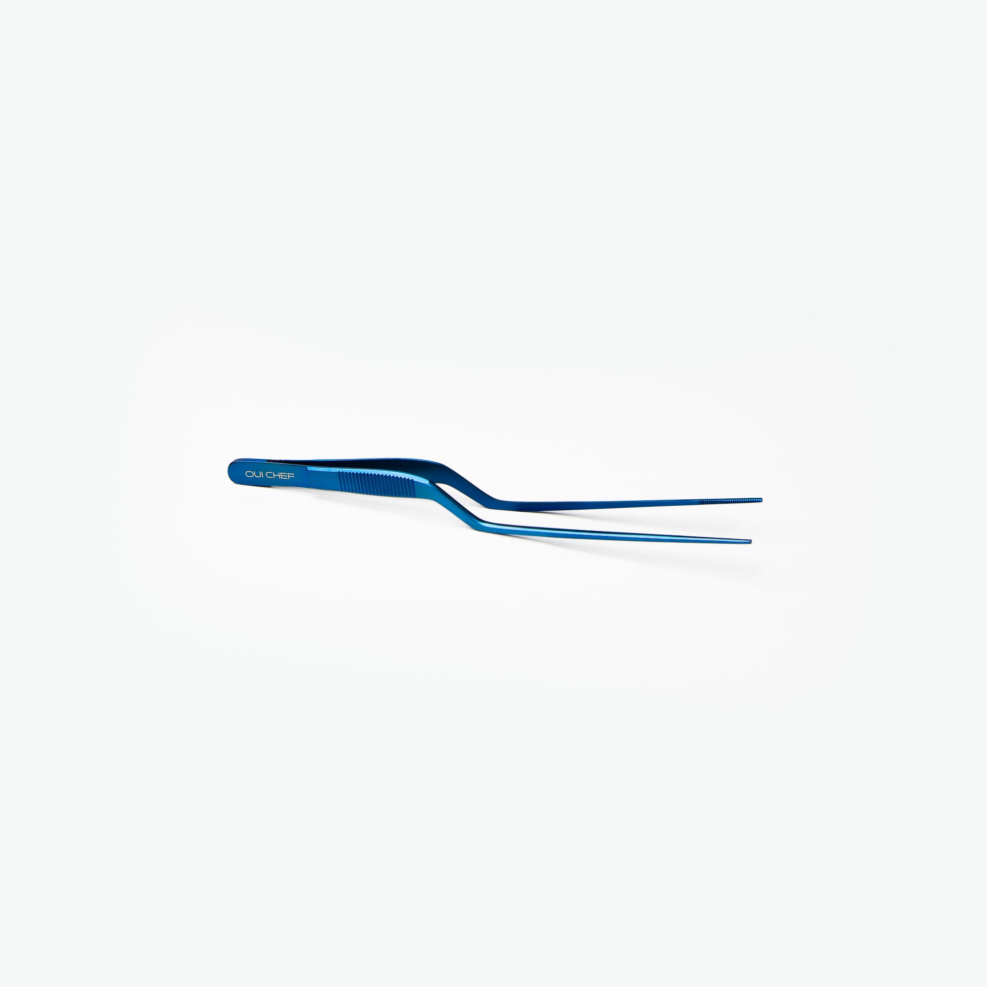 Oui-Chef-17cm-Offset-SuperFine-Tweezers-Blue