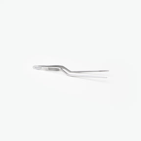 Oui-Chef-17cm-Offset-SuperFine-Tweezers-Chrome