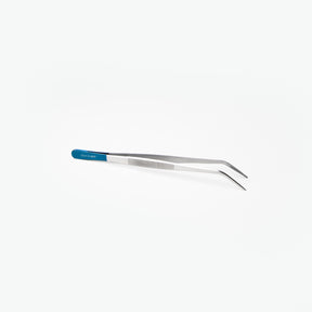 Oui-Chef-20cm-Angled-Tip-SuperFine-Tweezers-Blue-Top