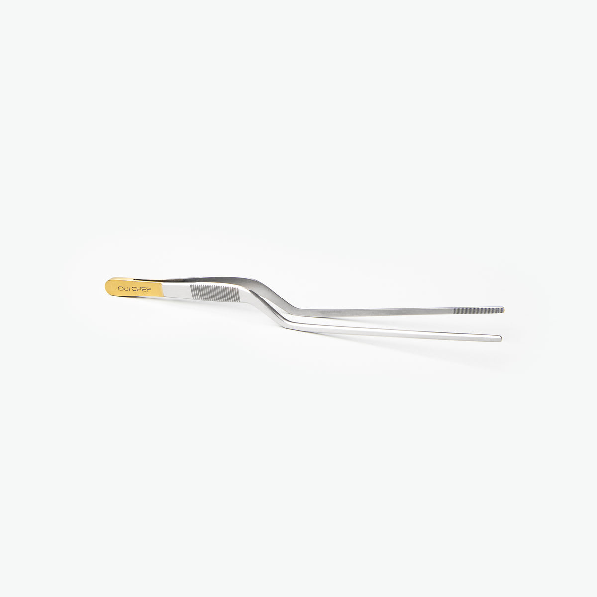 Oui-Chef-20cm-Offset-Regular-Tweezers-Gold-Top