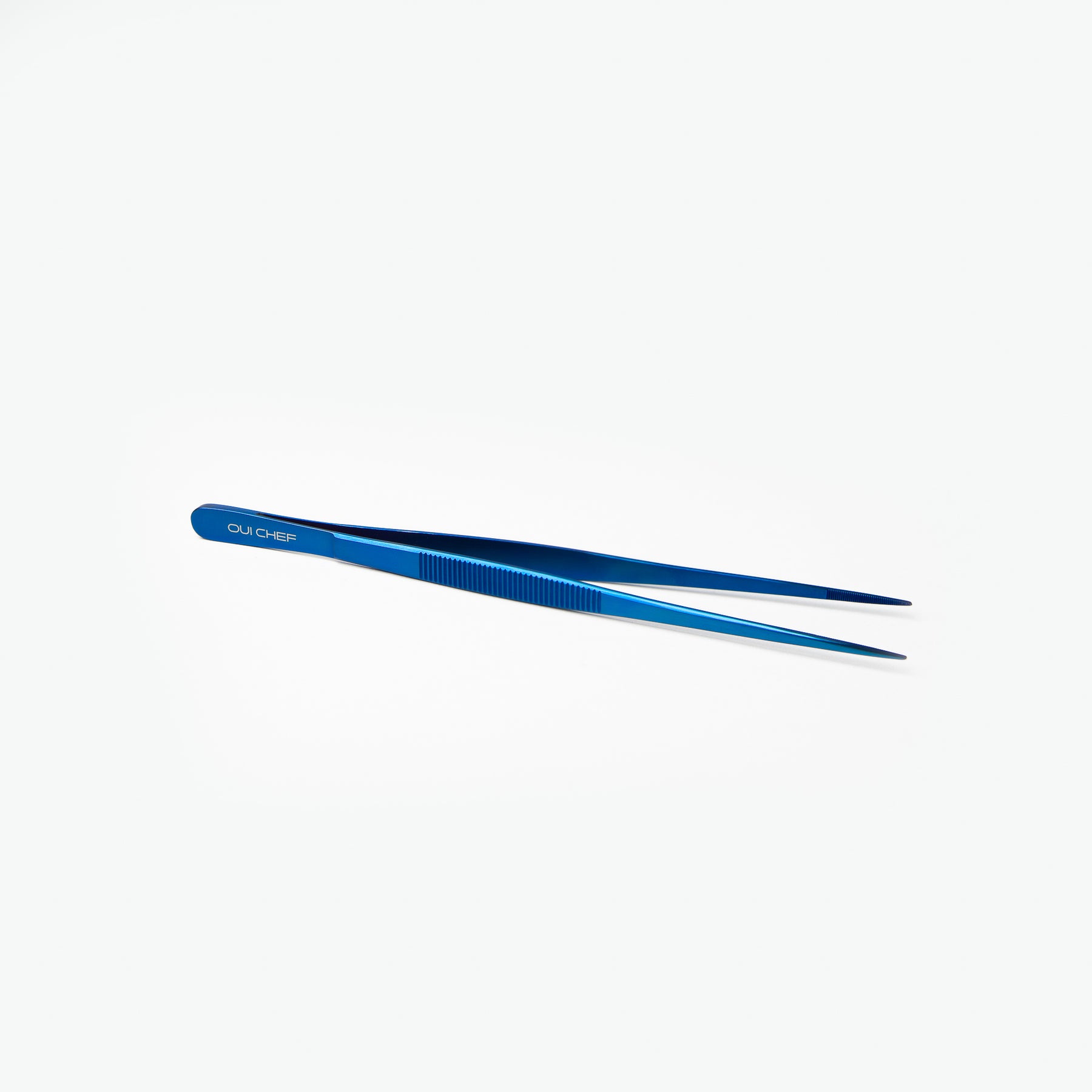 Oui-Chef-20cm-Straight-SuperFine-Tweezers-Blue