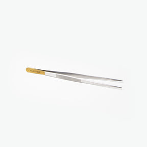 Oui-Chef-20cm-Straight-SuperFine-Tweezers-Gold-Top