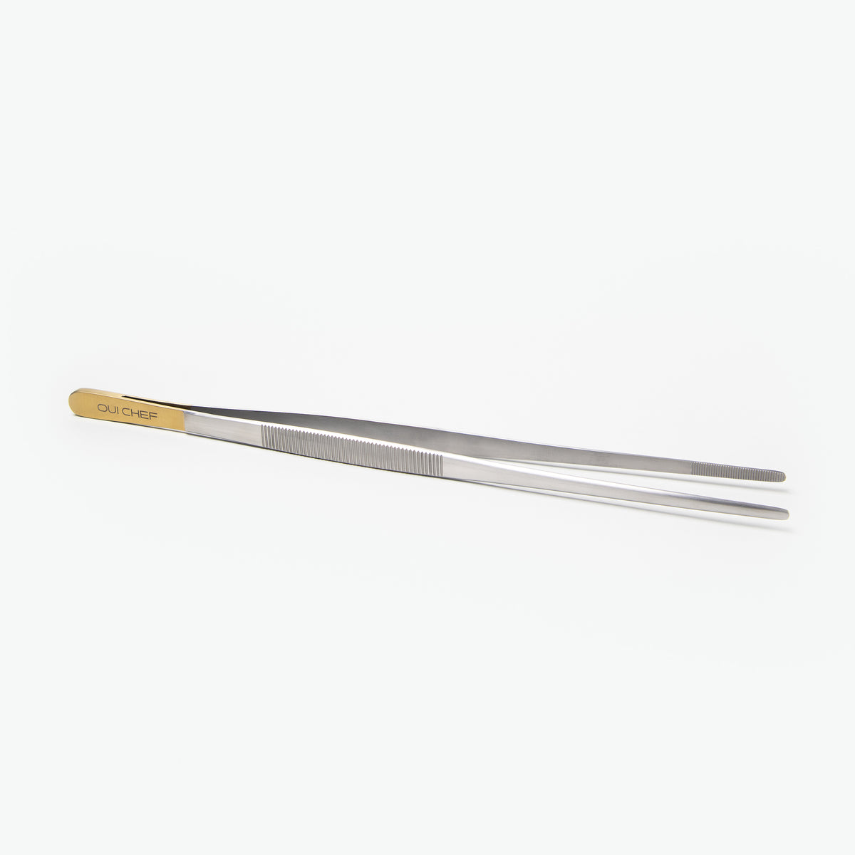 Oui-Chef-30cm-Straight-Regular-Tweezers-Gold-Top